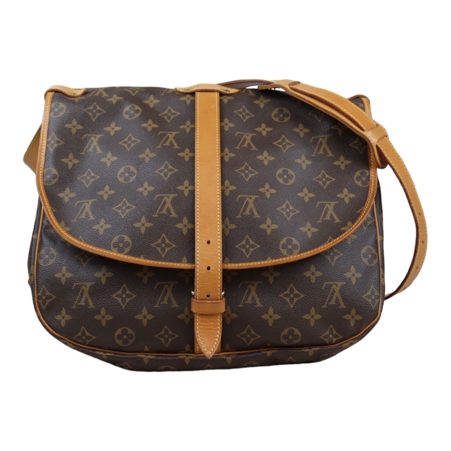 Rank AB ｜ LV Monogram Saumur 35 Shoulder Bag｜24020814