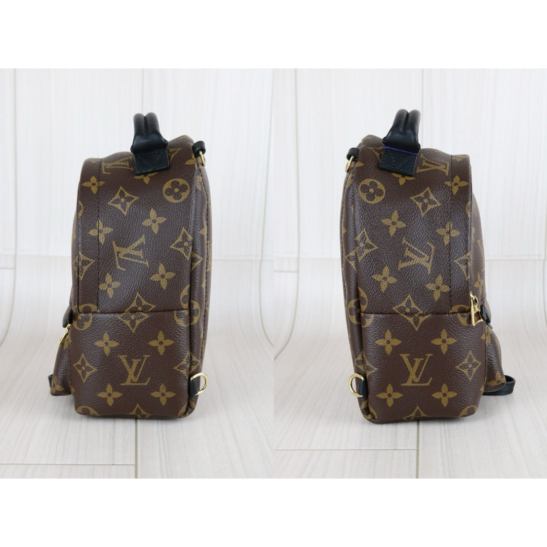 Very Good ( Rank A) ｜  LV Monogram Coated Canvas Mini Palm Springs Backpack｜W25073014