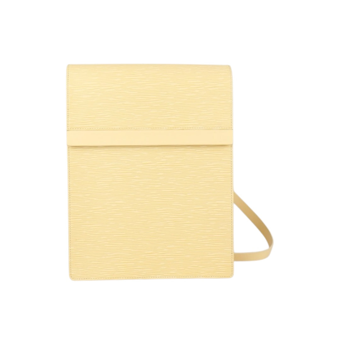 Very Good ( Rank A)｜LV Epi  Ramatuelle Vanilla Shoulder Bag Yellow｜X25032002