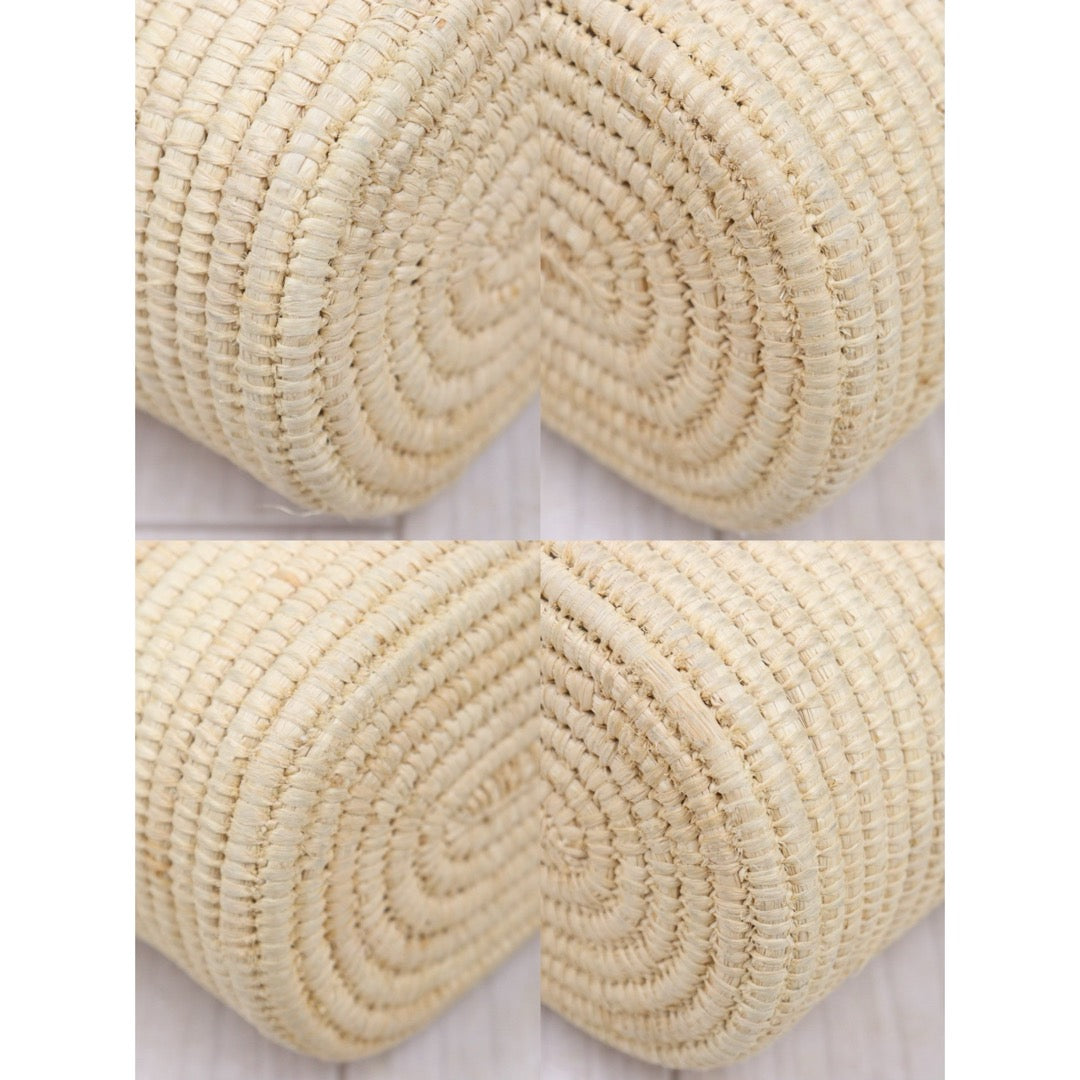 Good ( Rank AB)｜ LOEWE Straw  Basket Handbag Shoulder Bag ｜P25062701