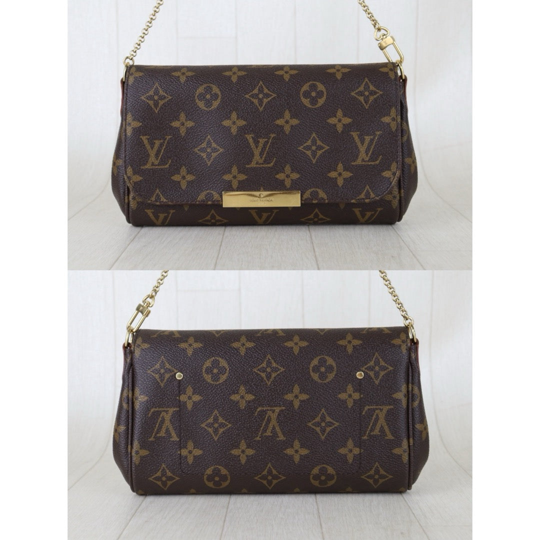 Include Entrupy Certificate of Authenticity｜Good ( Rank AB)｜Louis Vuitton Monogram Favorite PM ShoulderBag ｜S26072516