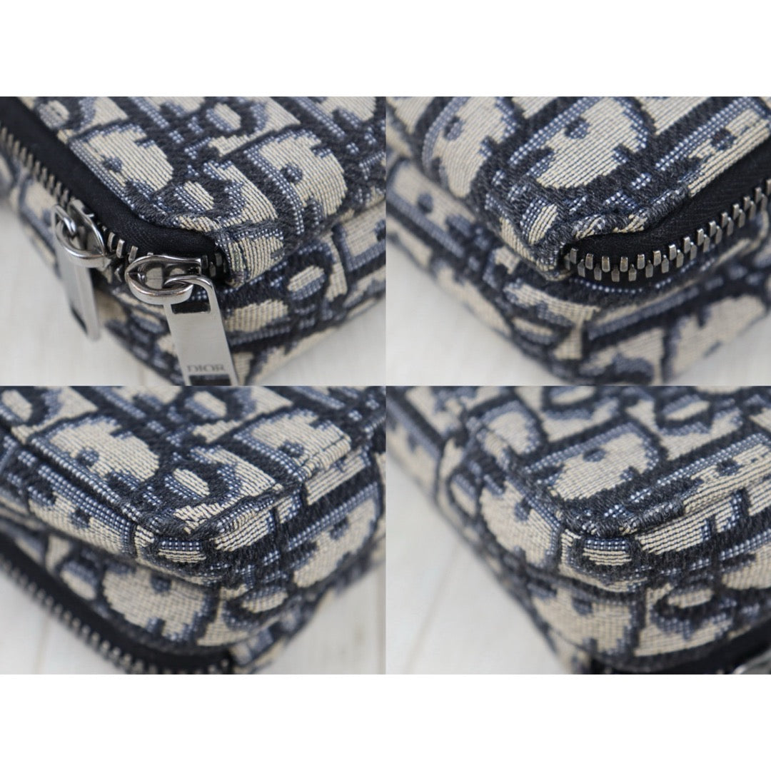 Include Entrupy Certificate of Authenticity｜Very Good ( Rank A)｜Dior Trotter Montaige  Oblique Camera Shoulder Bag ｜S26072527