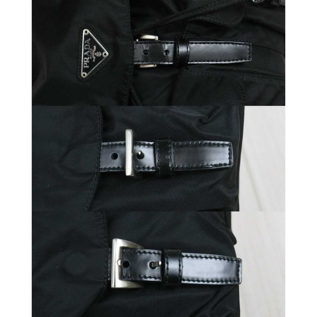 Include Entrupy Certificate of Authenticity｜Very Good ( Rank A)｜ PRADA Re-Nylon Black Backpack Small ｜26081809