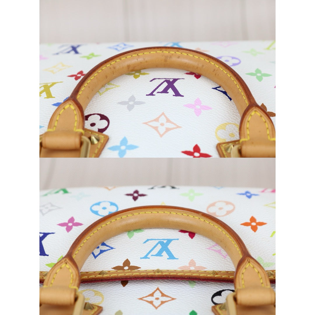 Good ( Rank AB)｜ LV Takashi Murakam Multi Monogram Trouville Hand Bag｜X24122204