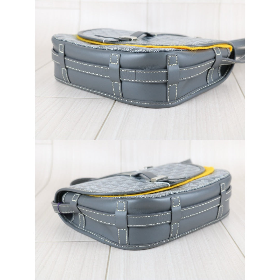 Good ( Rank AB)｜ Goyard Belvedere PM Shoulder Bag Grey｜W25081504