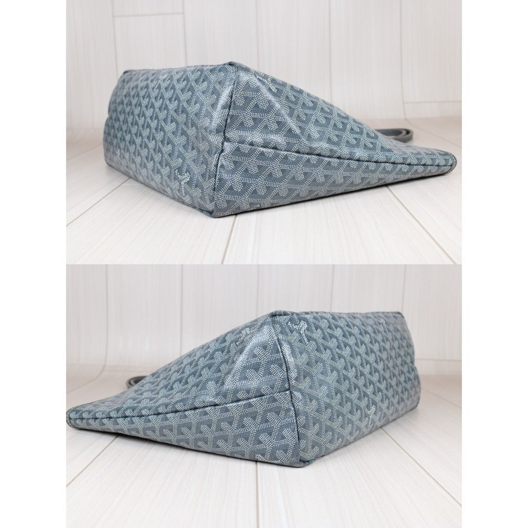 Rank A ｜ Goyard Saint-Louis PM Tote Bag Grey｜S24070901