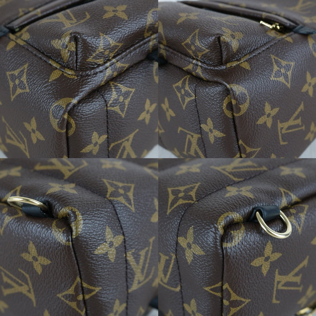 Very Good ( Rank A) ｜  LV Monogram Coated Canvas Mini Palm Springs Backpack｜W25073014