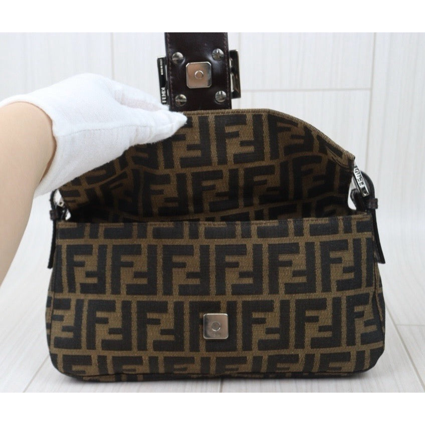 Very Good ( Rank A) ｜ FENDI Zucca Mamma Baguette Shoulder Bag｜24090504