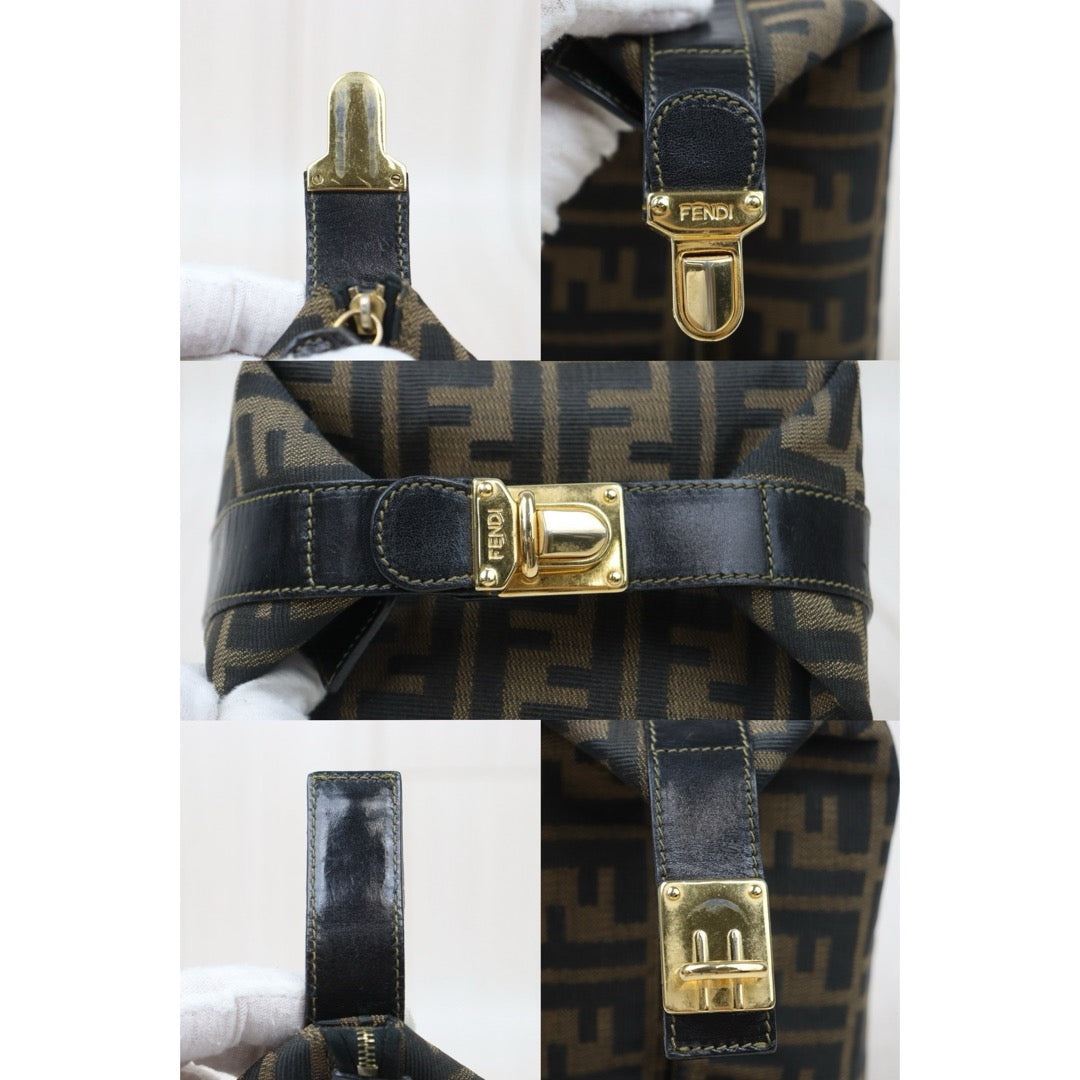 Very Good ( Rank A) ｜ FENDI PM Zucca Handbag ｜24091913