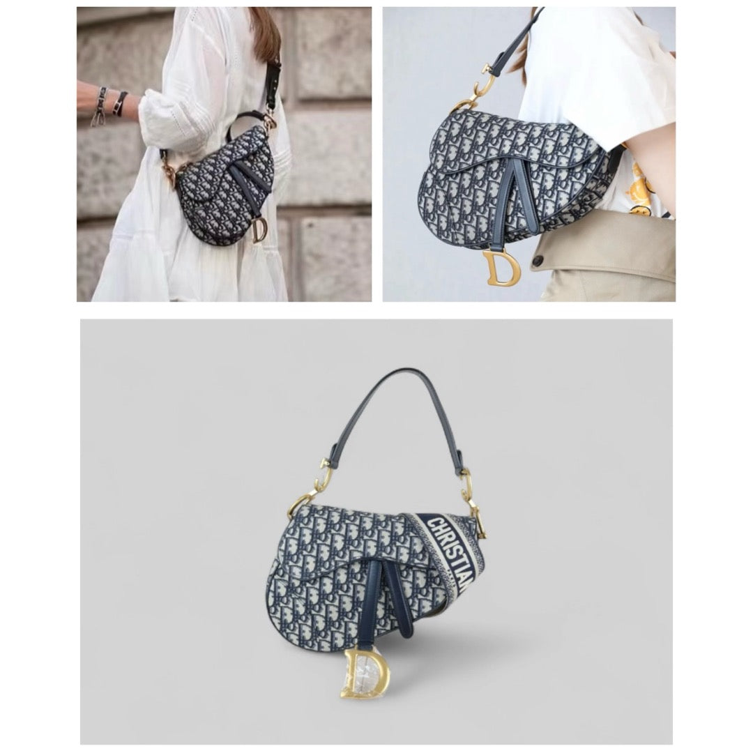 Very Good ( Rank A)｜Dior Trotter Saddle Shoulder Bag Medium｜J25042403