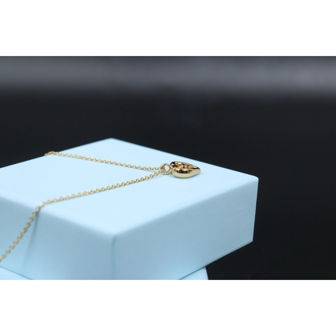 Very Good ( Rank A) ｜ Dior CD  Heart Necklace Golden Plated ｜V25110621