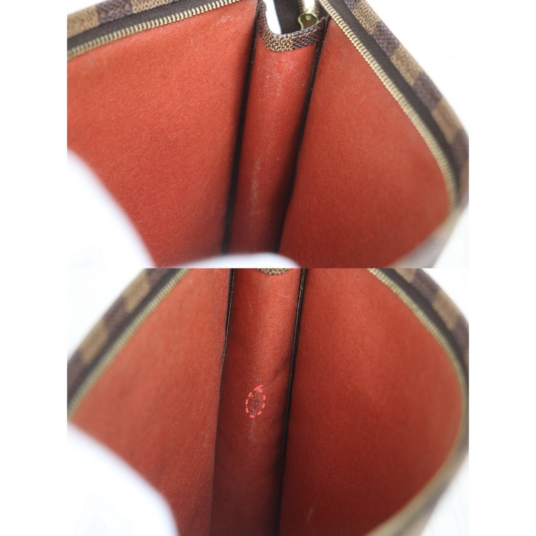 Include Entrupy Certificate of Authenticity｜Good ( Rank AB)｜ Louis Vuitton Truth Toilet 26 Damier Cosmetic Pouch Handbag｜26072401