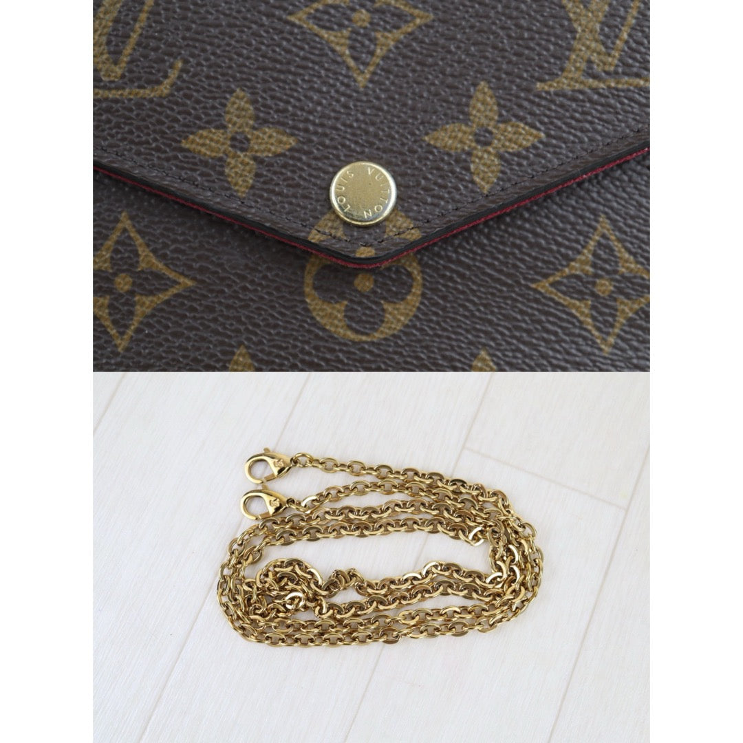 Good ( Rank AB)｜LV Monogram Pochette Felicie Shoulder Bag｜S25091002