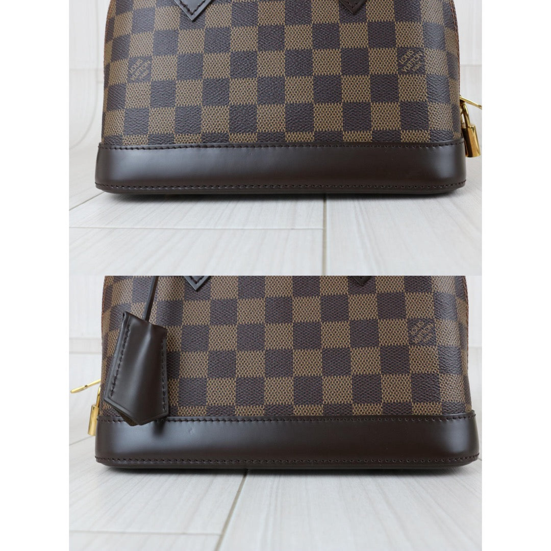 Include Entrupy Certificate of Authenticity｜Excellent（Rank SA）｜Louis Vuitton Damier Alma BB HandBag Shoulder Bag｜S26040816