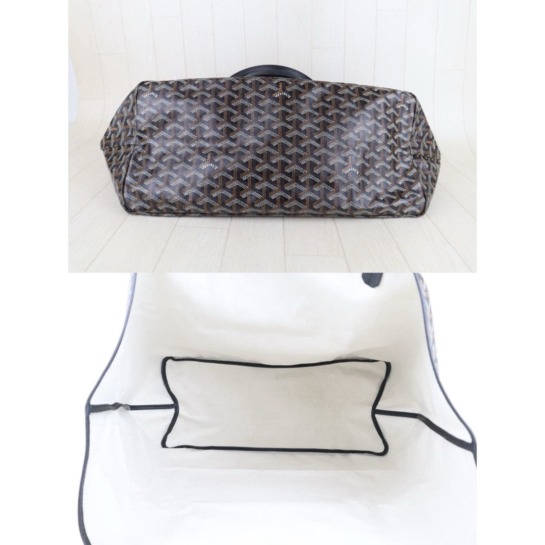 Very Good ( Rank A)｜ Goyard Saint-Louis GM Tote Bag Black｜S25100504