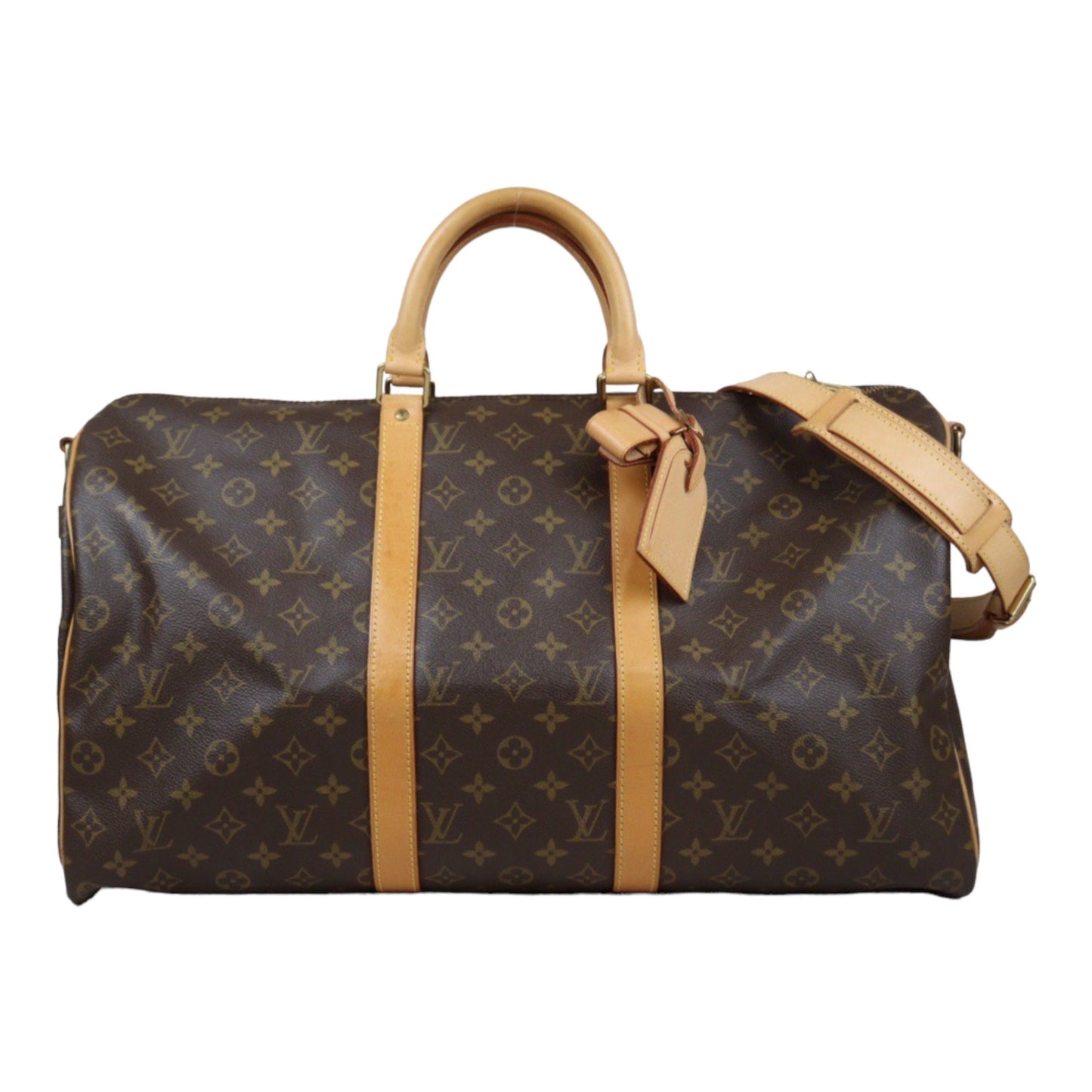 Rank AB｜ LV Monogram Keypol Bandrière 50 With Shoulderstrap｜24012502