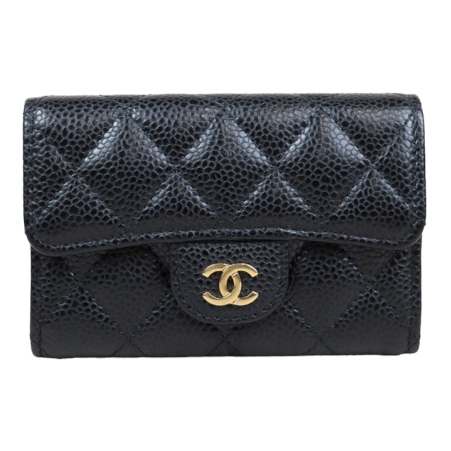 Rank SA｜Chanel Caviar Skin Card Holders Made in 2018-2019 Year｜S23121102