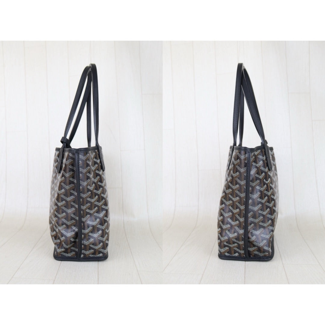 Excellent（Rank SA）｜ Goyard Anjou Mini Tote Bag Black｜S25110308