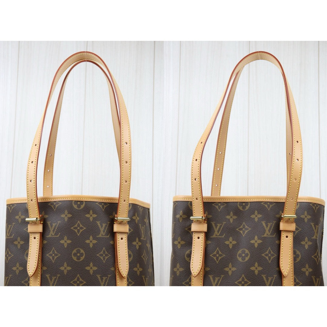 Very Good ( Rank A) ｜ LV Monogram Petit Bucket GM Tote Bag ｜24102901