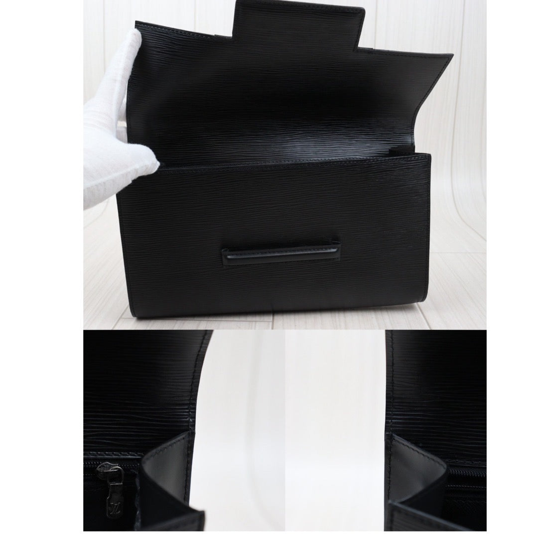 Rank A ｜ LV Epi Courcelles Clutch Black｜24040809