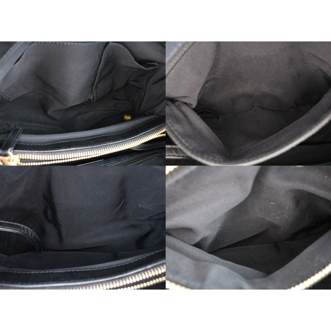 Good ( Rank AB) ｜ CHANEL  Coco Mark Calf Leather Matrasse Chain ToteBag  Made In 2012～2013Year ｜S26030814