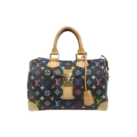 Good ( Rank AB) ｜ LV Monogram Multicolor Speedy 30 Handbag｜S25072902
