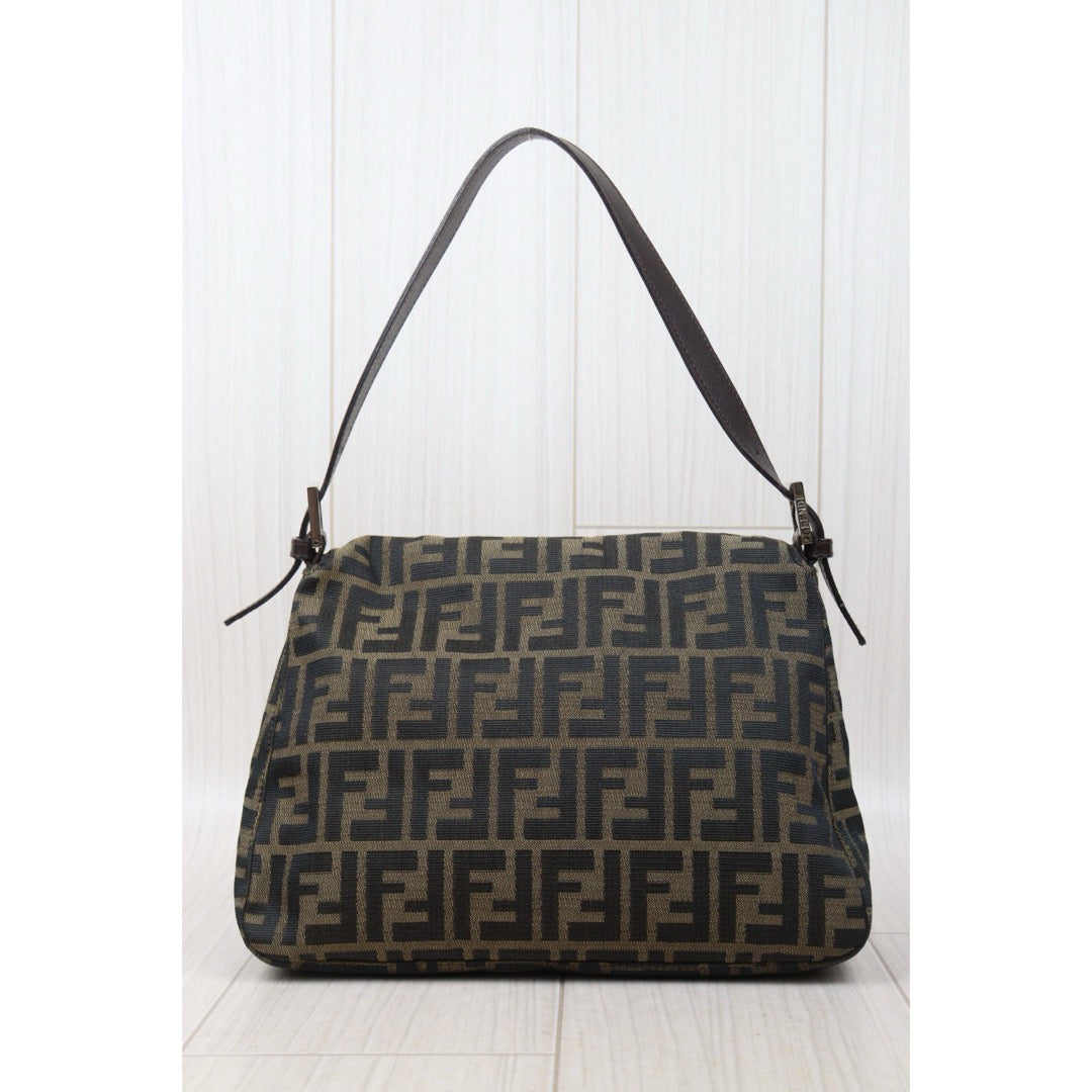 Very Good ( Rank A) ｜ FENDI Zucca Mamma Baguette Shoulder Bag ｜24110737