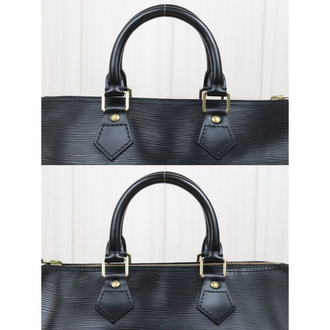 Good ( Rank AB)｜ LV Epi Speedy 25 Hand Bag Black｜25111205