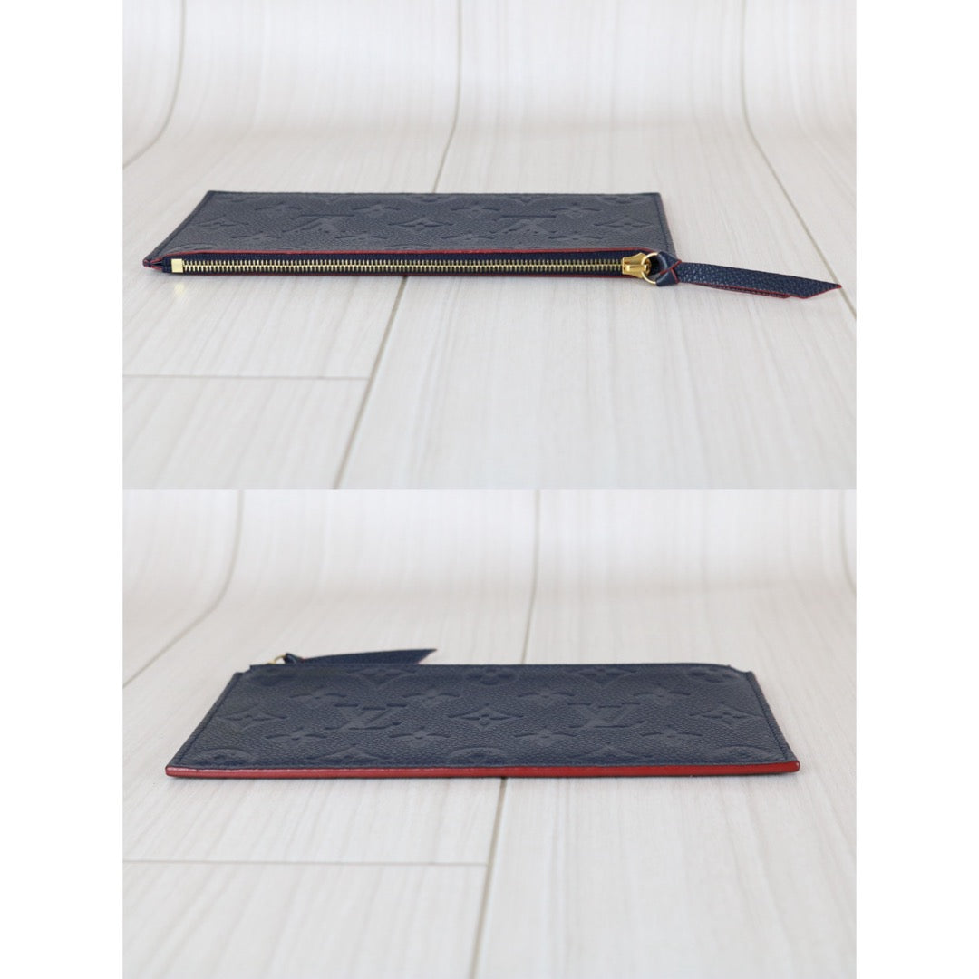 Very Good ( Rank A)｜LV Monogram Empreinte Pochette Felicie Shoulder Bag Blue｜S25112304