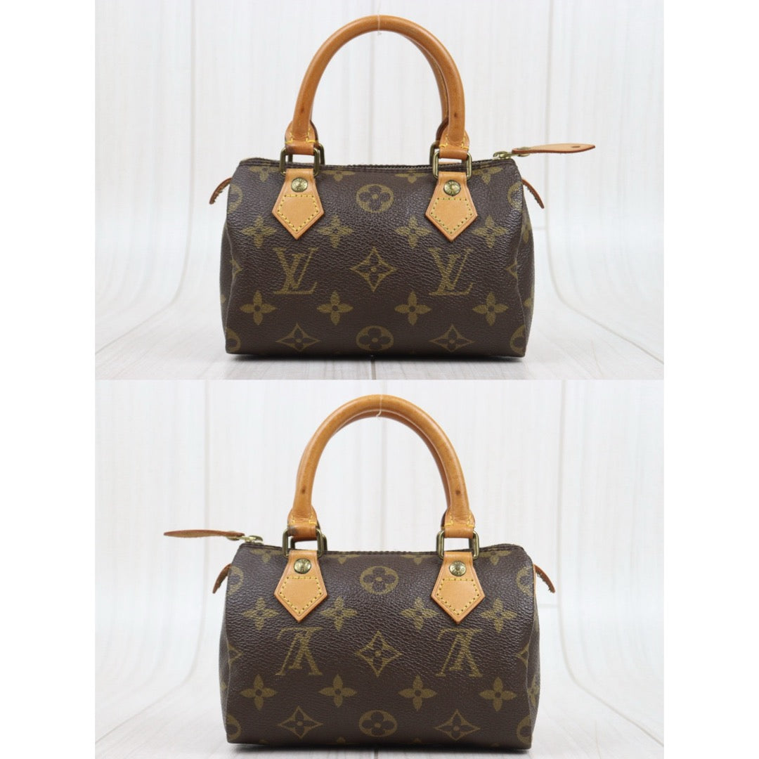 Good ( Rank AB)｜ LV Monogram Mini Speedy Handbag With Shoulderstrap｜25082901
