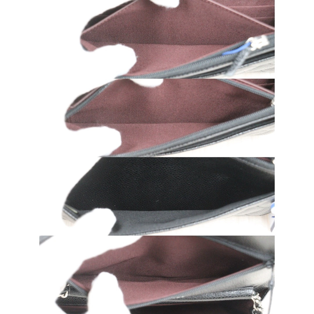 Very Good ( Rank A) ｜ CHANEL Matrasse Chain Caviar Skin WOC19 Shoulder Bag Black Made In 2018～2019Year ｜W25122602