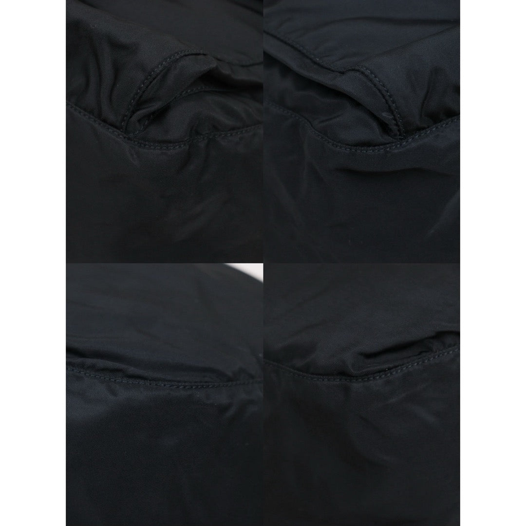 Good ( Rank AB) ｜Prada  Nylon ShoulderBag Black Silver Hardware｜25062306