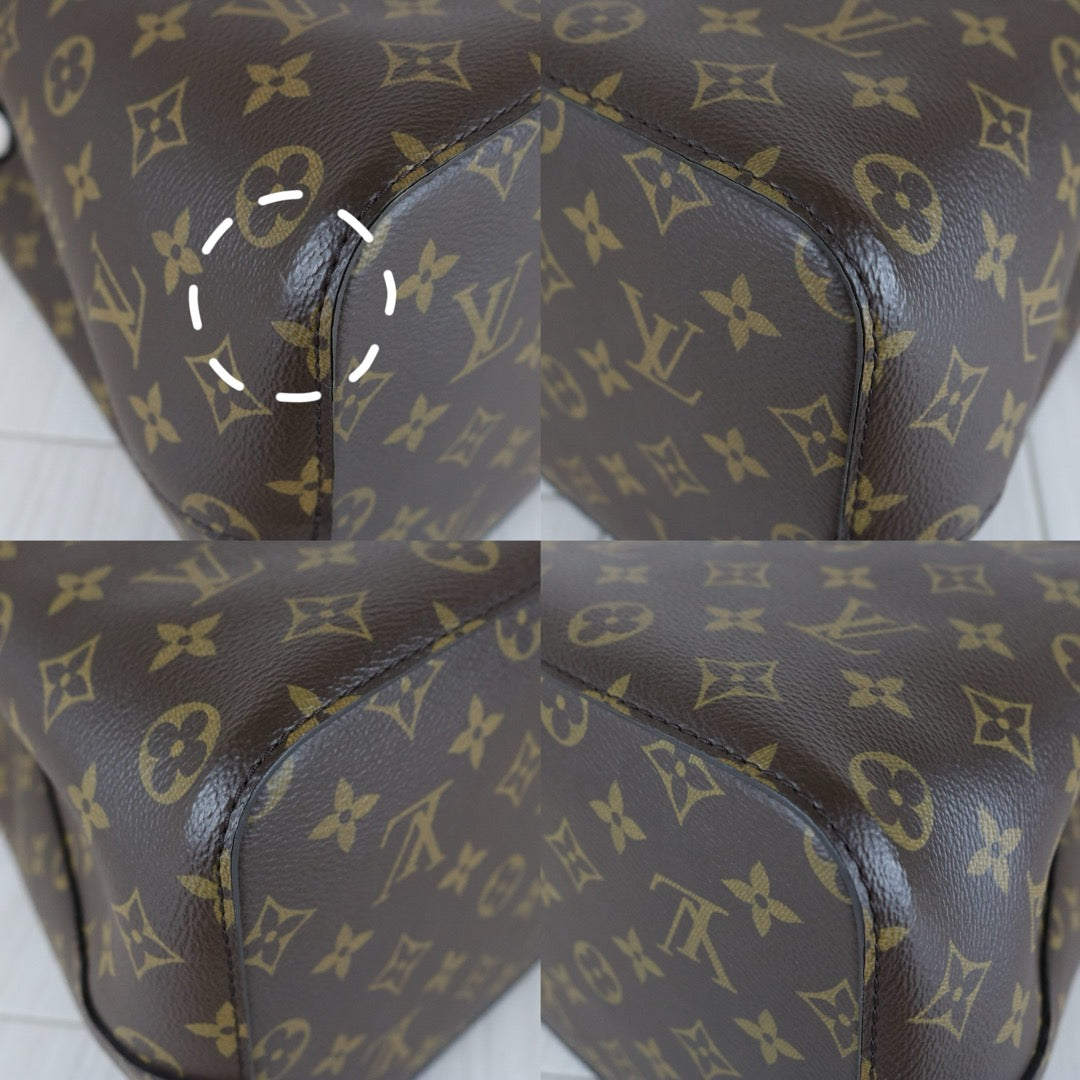 Include Entrupy Certificate of Authenticity｜Good ( Rank AB)｜Full Set  Louis Vuitton Monogram Neo Noe Shoulder Bag Black Current Model｜X26031201