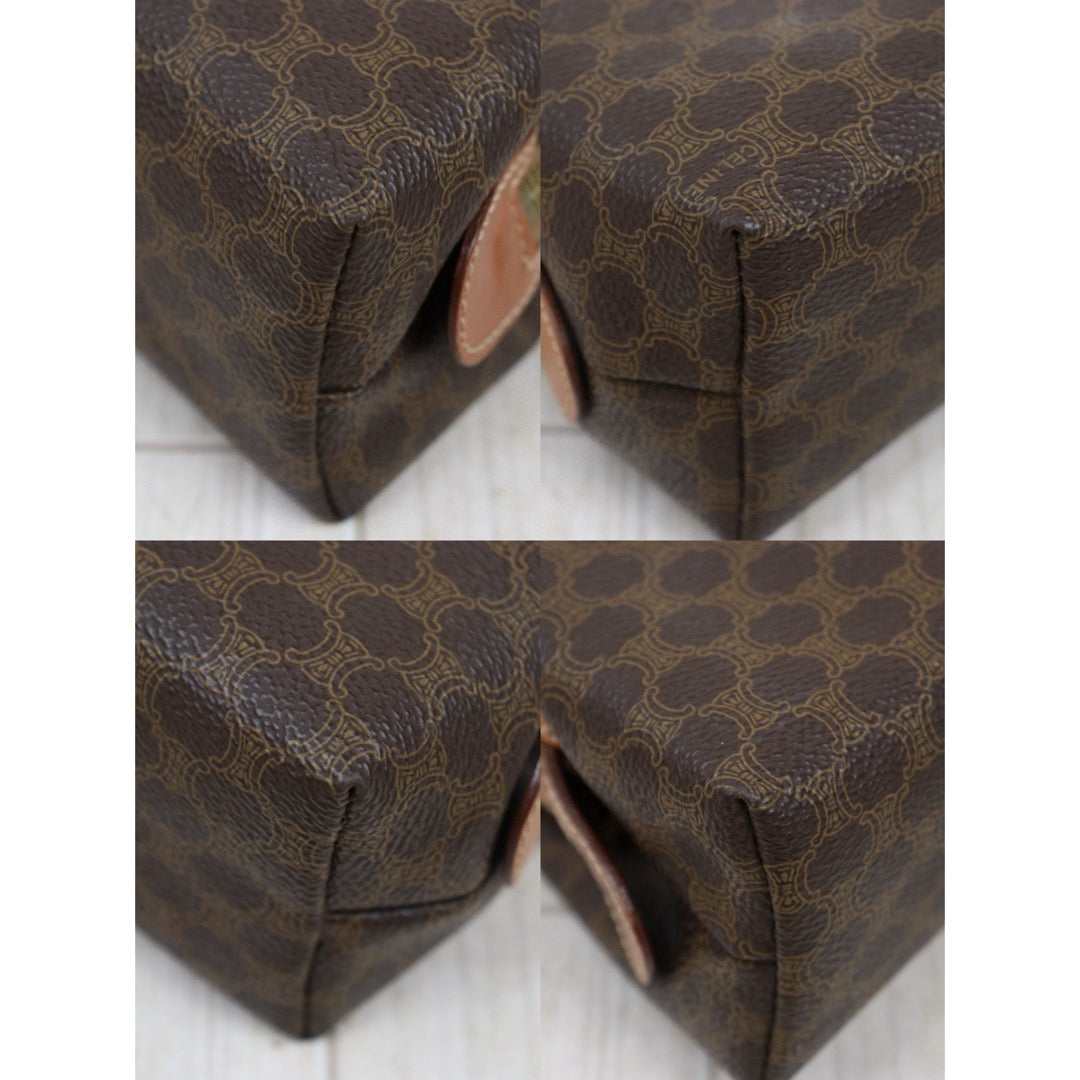 Good ( Rank AB)｜ CELINE Macadam Mini Pouch ｜25051511