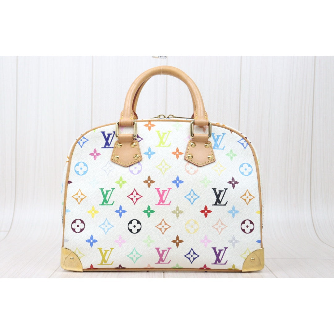 Good ( Rank AB)｜ LV Takashi Murakam Multi Monogram Trouville Hand Bag｜24122616