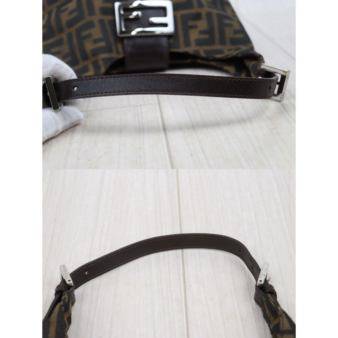 Good ( Rank AB)｜ FENDI Zucca Potato Case Shoulder Bag ｜25062621