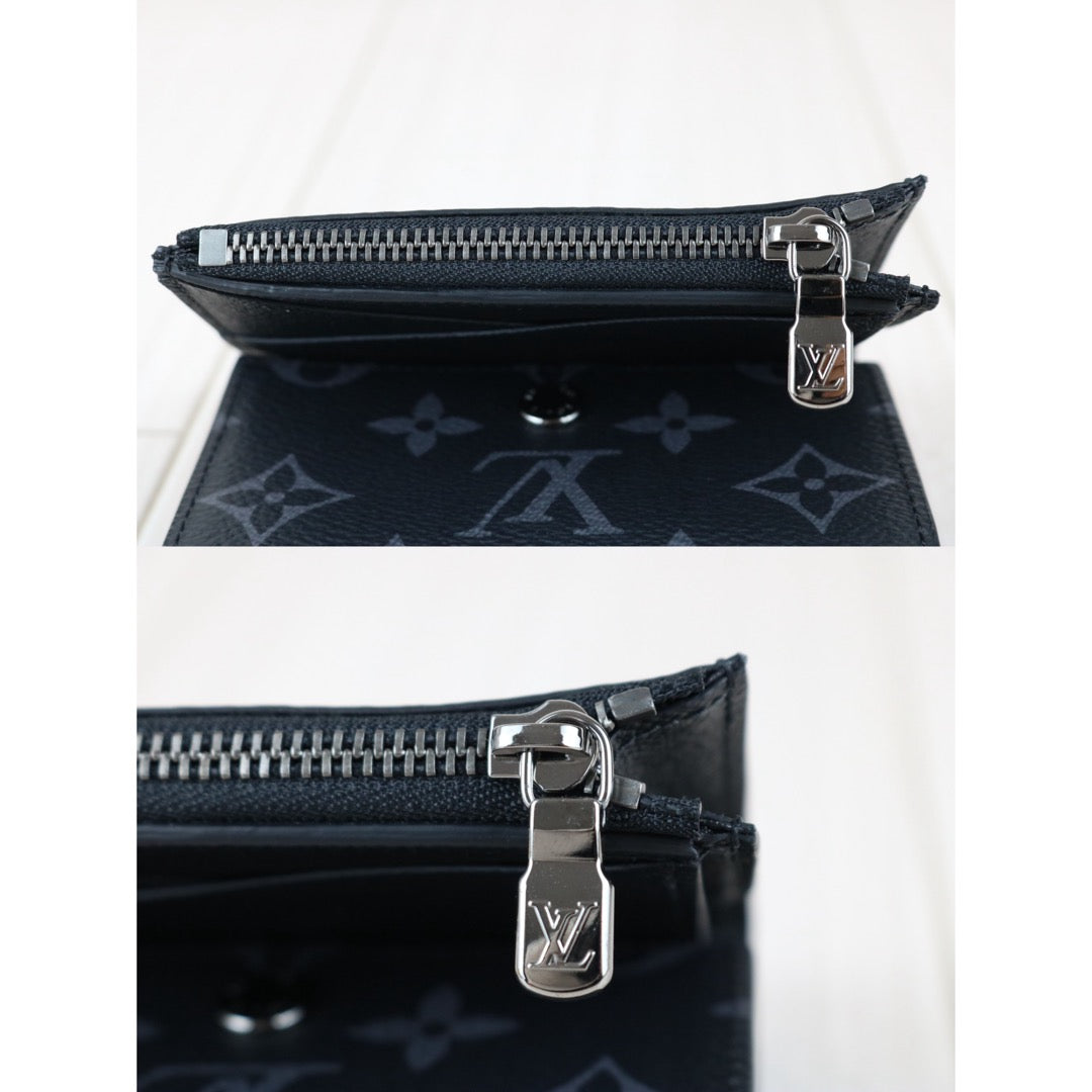 Include Entrupy Certificate of Authenticity｜Excellent（Rank SA）｜Louis Vuitton Monogram Multiple Black Wallet IC Chips Model｜S26042503