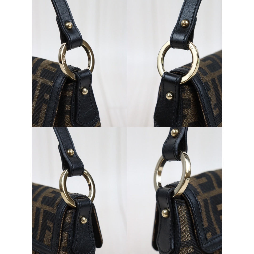 Rank A｜ FENDI Mini Zucca Mamma Hand Bag ｜24031211