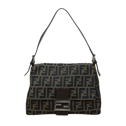 Good ( Rank AB)｜ FENDI Zucca Mamma Baguette Shoulder Bag｜W25121609