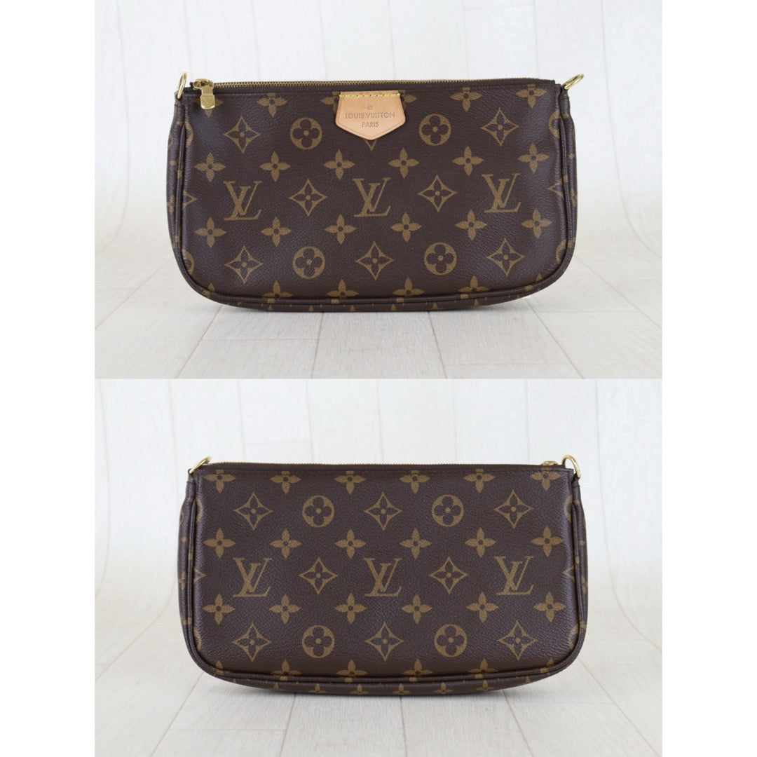 Include Entrupy Certificate of Authenticity｜Very Good ( Rank A)｜Louis Vuitton Monogram Multiti Pochette Accessoire  IC Chips Model ｜S26030811