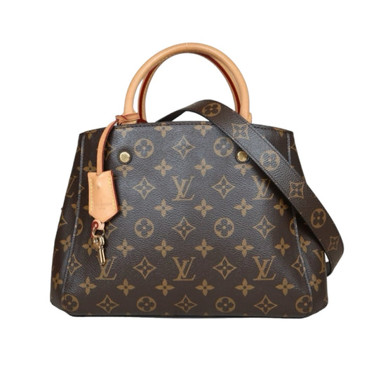 Rank A｜LV Monogram Montaigne BB Hand Bag Shoulder Bag｜S24080201