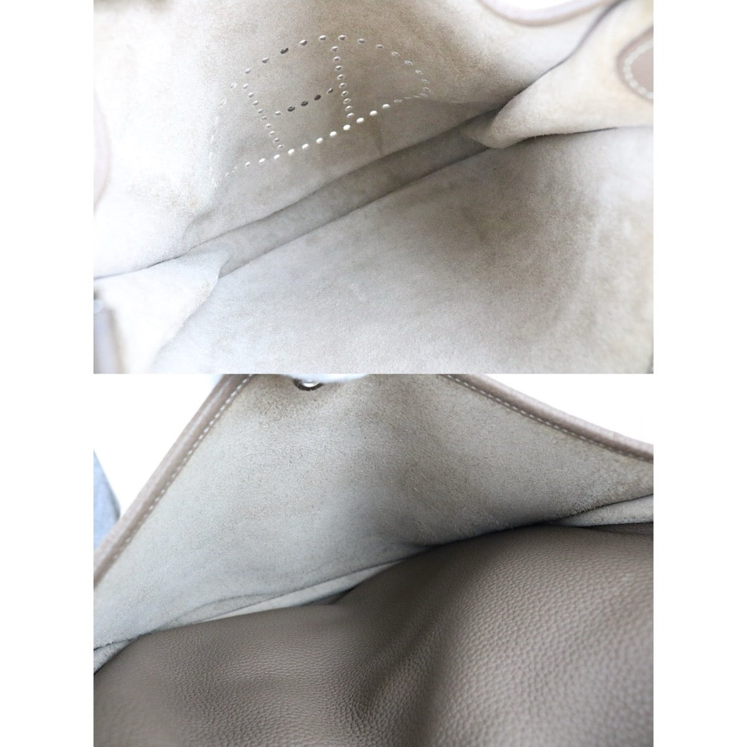 Very Good ( Rank A)｜ HERMES Evelyn 33 Shoulder Bag  C Stamp Grey ｜W25091102