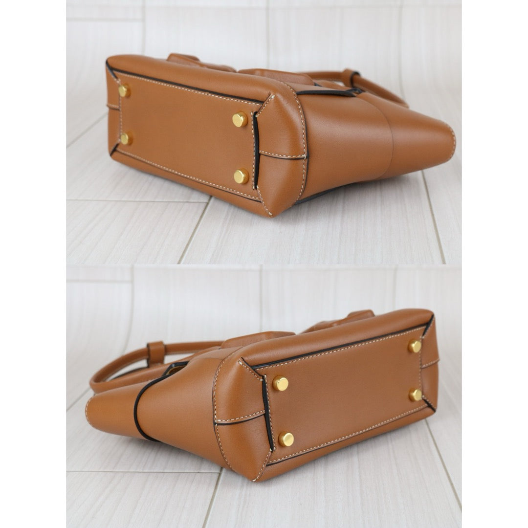 Very Good ( Rank A)｜ Bottega Veneta Calf Leather Mini Arco29 Handbag Shoulder Bag Caramel｜S25071506