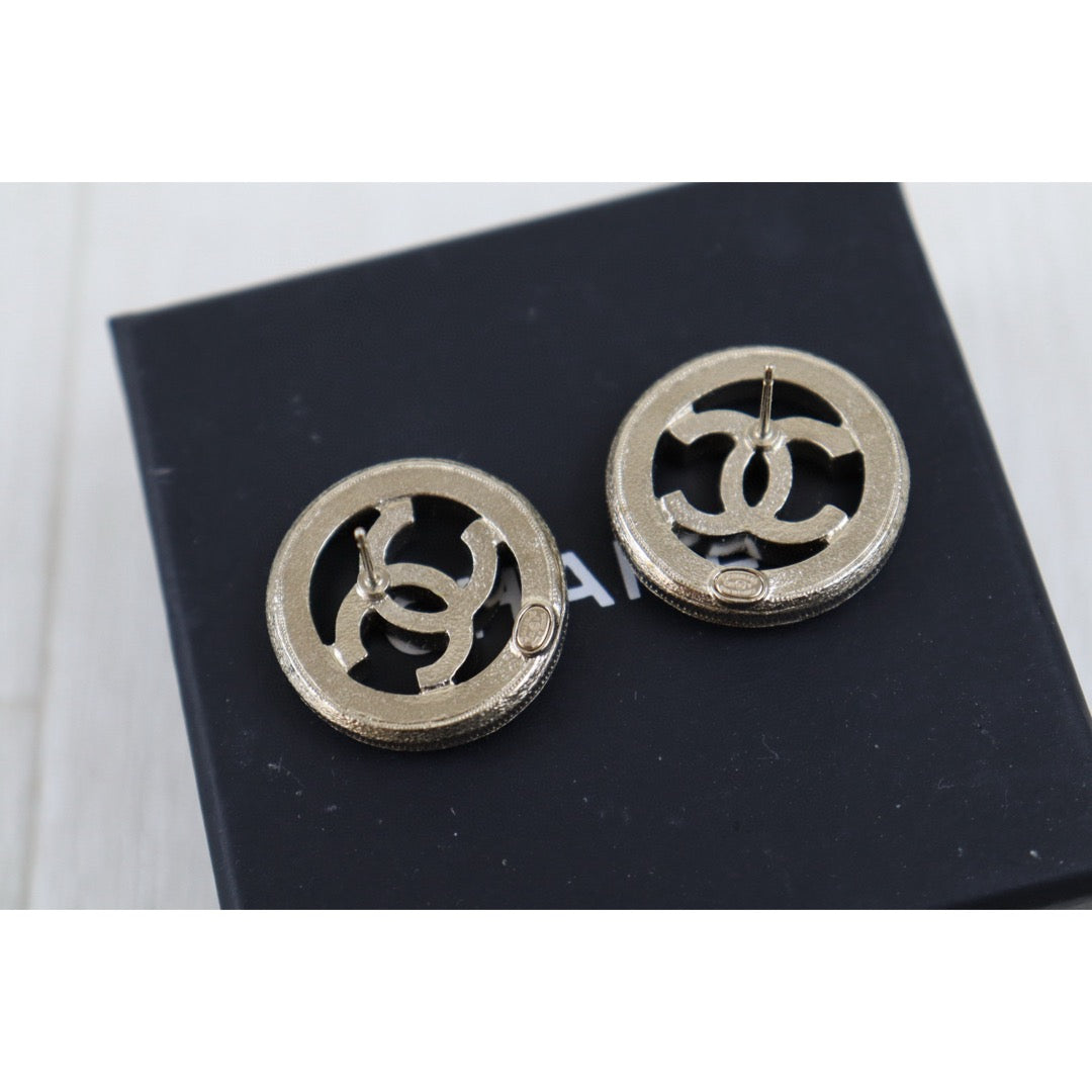 Very Good ( Rank A)｜CHANEL COCO Mark Diamond Pearl Earrings ｜H25011106