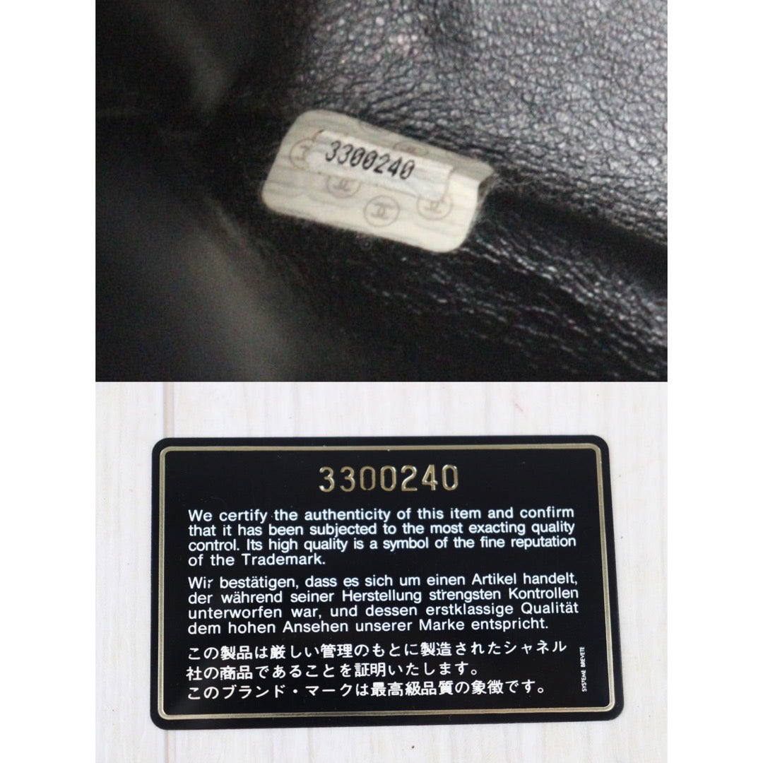 Good ( Rank AB)｜CHANEL Vintage Caviar Skin Black ShoulderBag｜P24071105