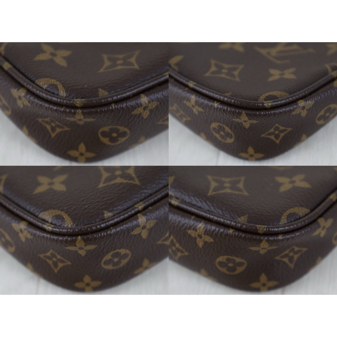 Include Entrupy Certificate of Authenticity｜Very Good ( Rank A) ｜ Louis Vuitton Monogram Multi Pochette Accessoire Rose Clair｜S26090721