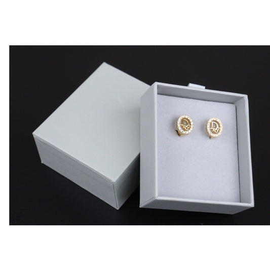 Rank A ｜ Dior CD Earring Gold Plated｜23110218