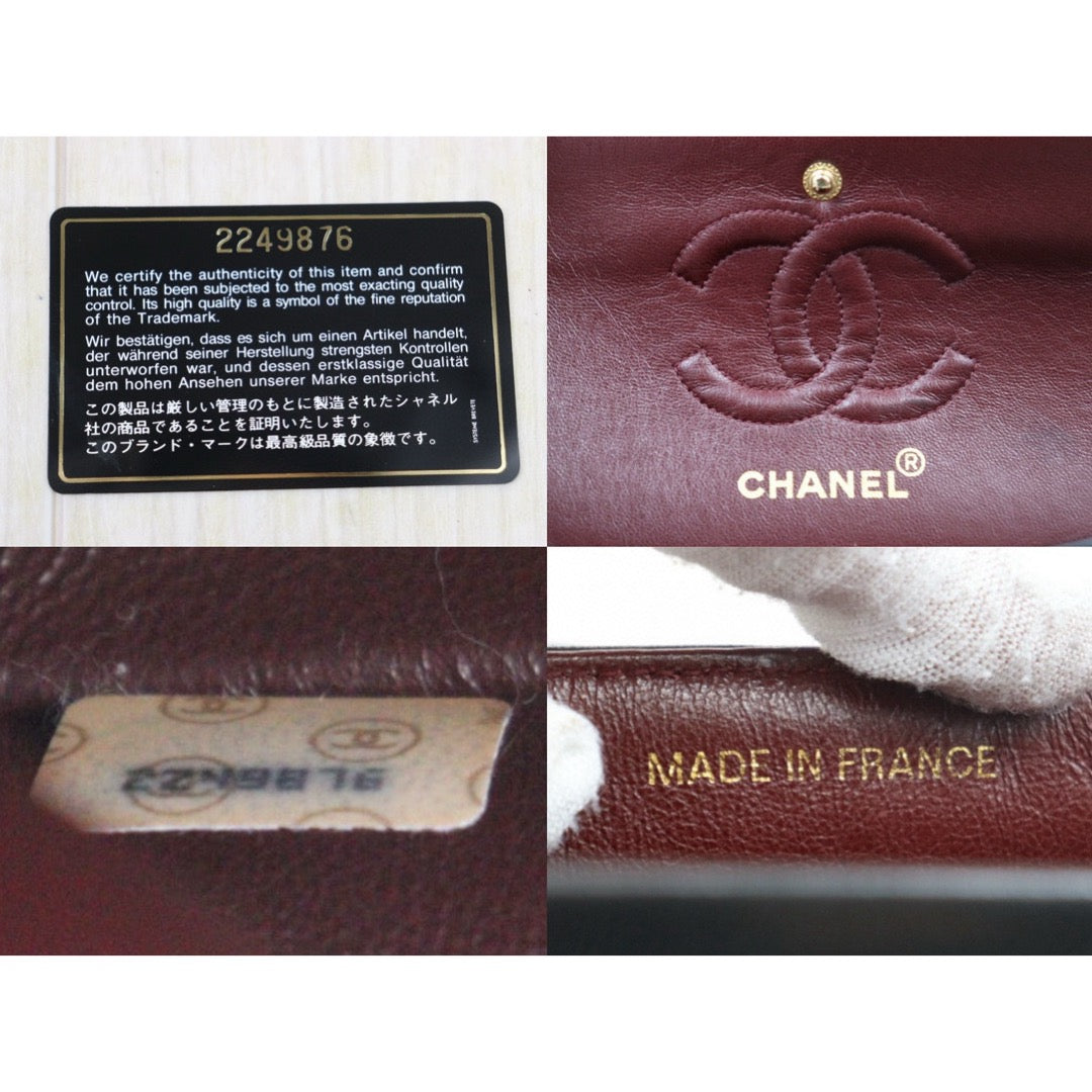 Good ( Rank AB)｜ CHANEL Matrasse Double Flap 23 Shoulder Bag Small Made In 1991～1994Year｜P24110106