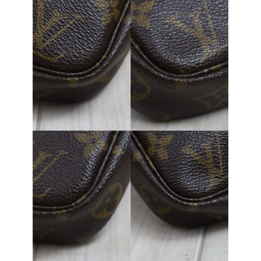 Include Entrupy Certificate of Authenticity｜Good ( Rank AB)｜Louis Vuitton Monogram Pochette Accessoire  ｜26073006