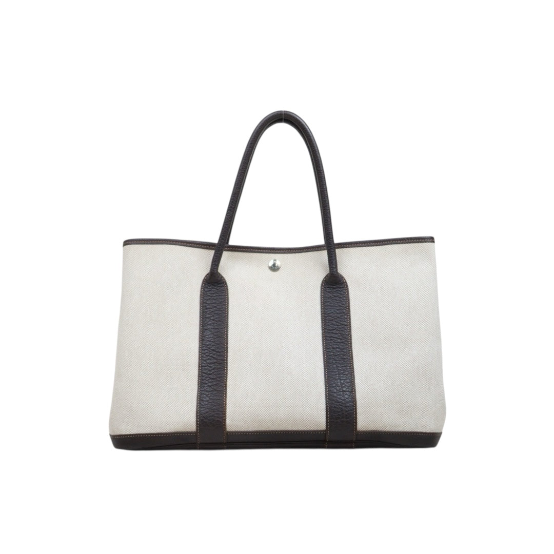 Good ( Rank AB)｜ HERMES Garden Party PM Handbag □H Stamp Made In 2004 Year｜25091206